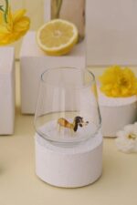 Tiny Dog Animal Drinking Glass - Bluerees