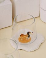 Tiny Dog Animal Drinking Glass - Bluerees
